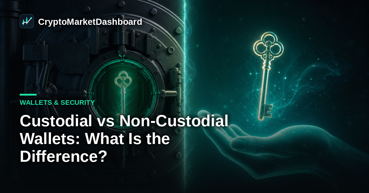 Custodial vs Non-Custodial Wallets: What Is the Difference?