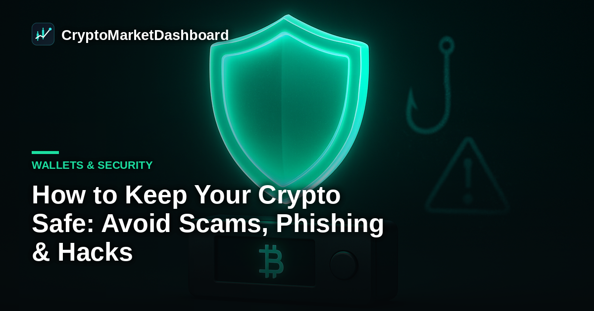 How to Keep Your Crypto Safe: Avoid Scams, Phishing & Hacks
