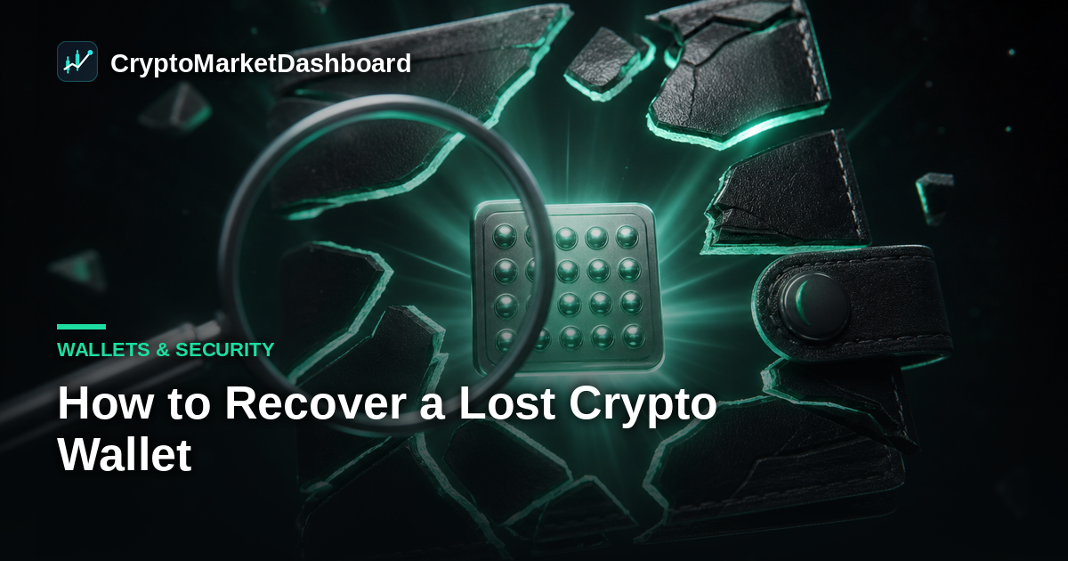 How to Recover a Lost Crypto Wallet