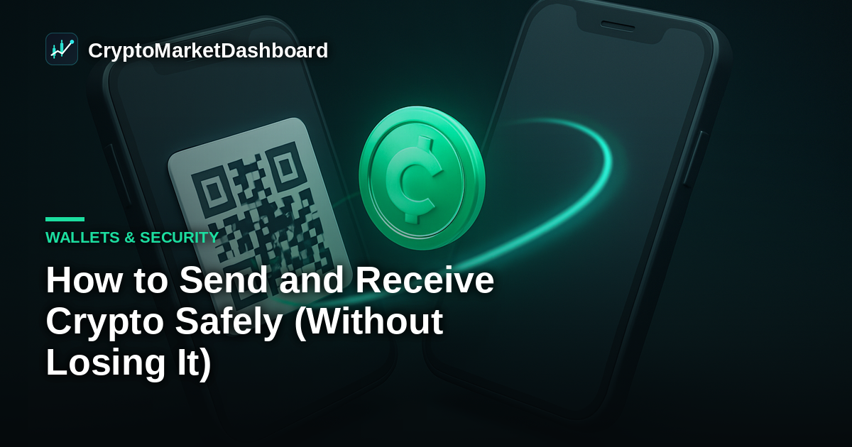 How to Send and Receive Crypto Safely (Without Losing It)