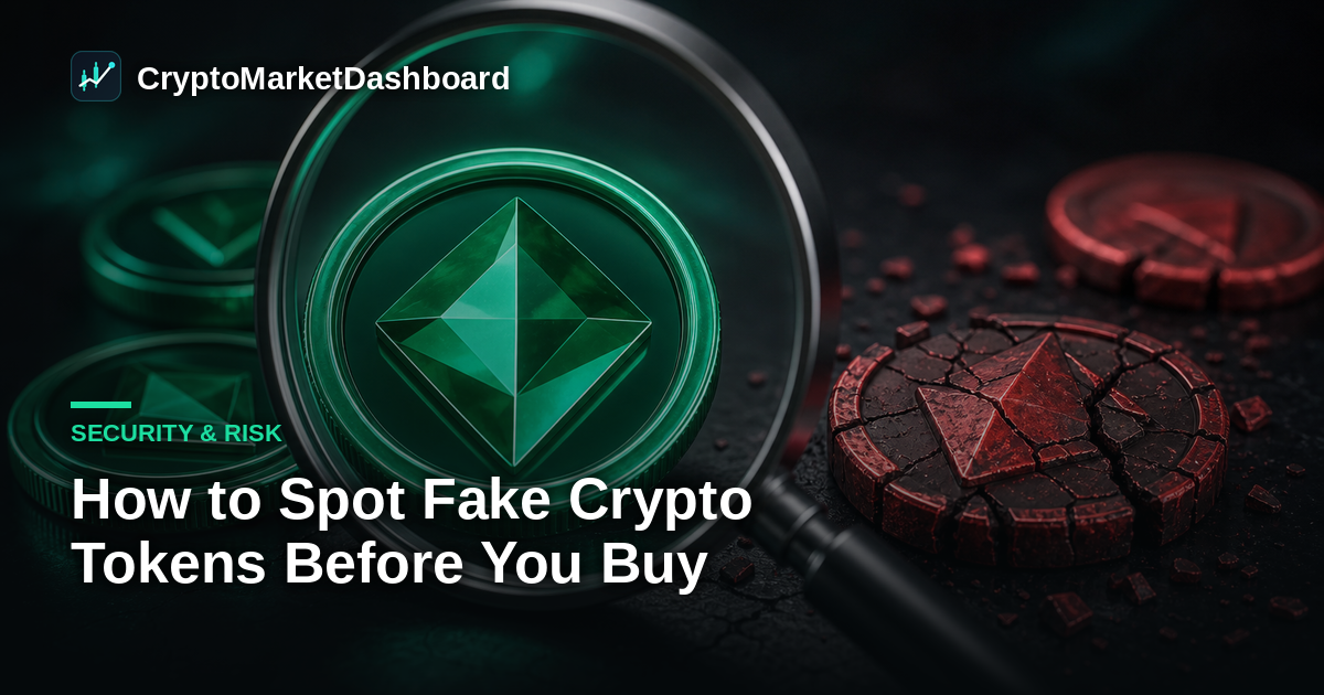 How to Spot Fake Crypto Tokens Before You Buy