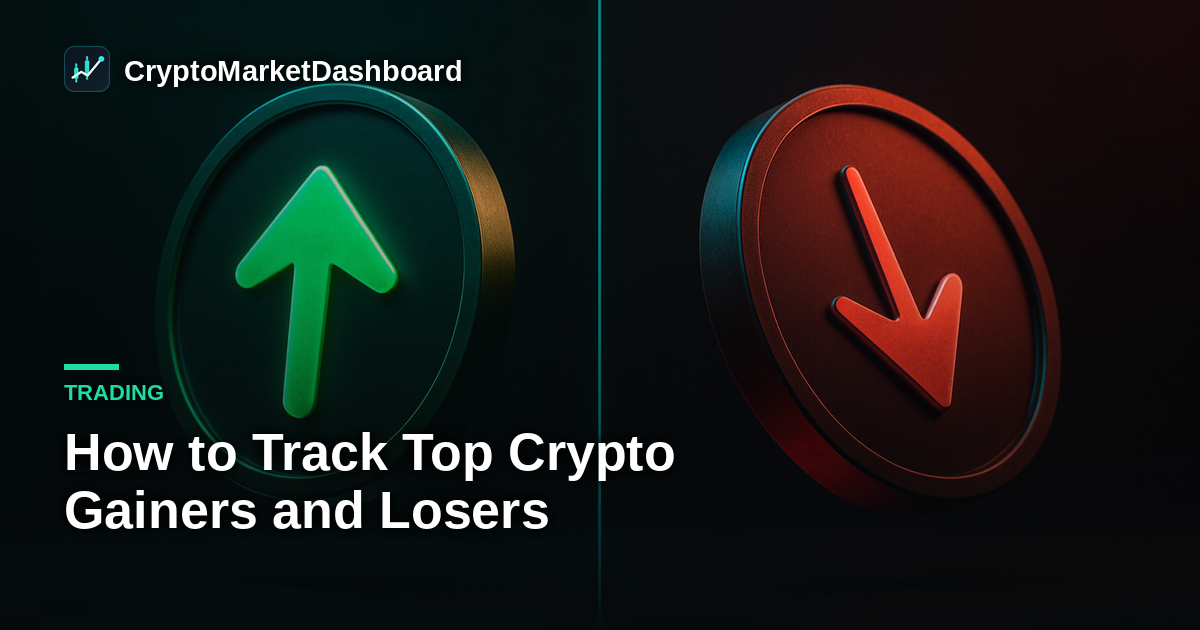How to Track Top Crypto Gainers and Losers
