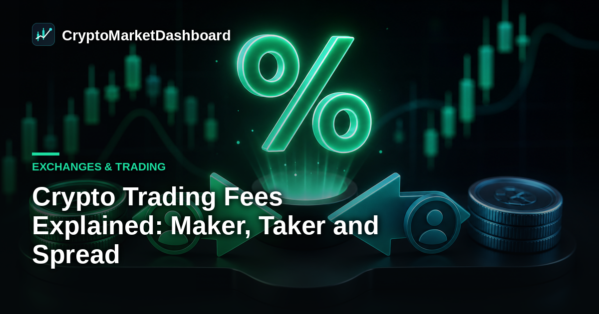 Crypto Trading Fees Explained: Maker, Taker, Spread and More