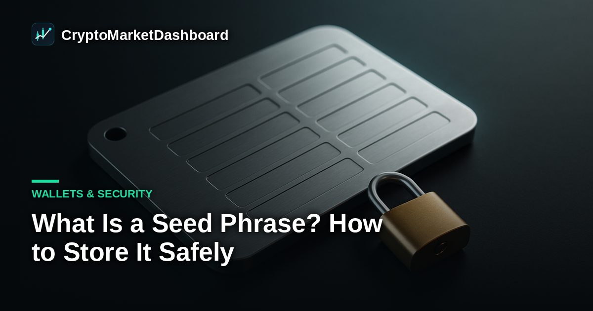 What Is a Seed Phrase? How to Store It Safely