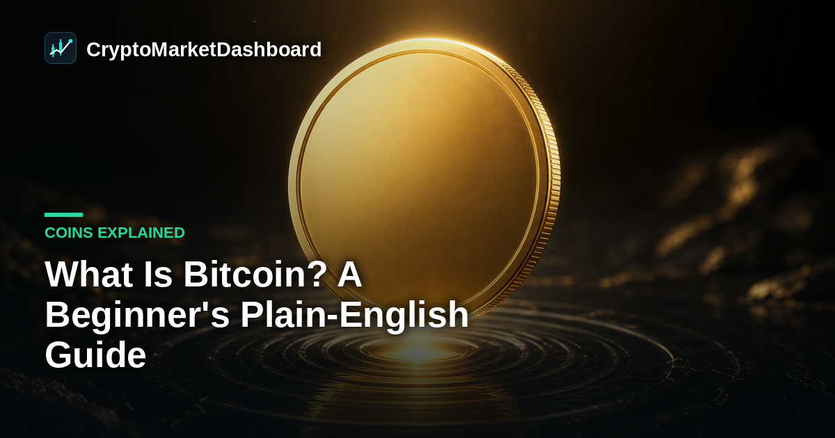 What Is Bitcoin? A Beginner's Plain-English Guide