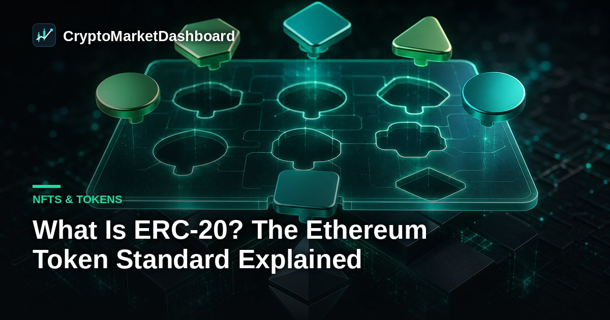 What Is ERC-20? The Ethereum Token Standard Explained