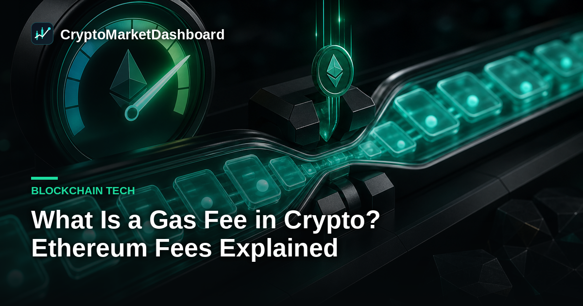 What Is a Gas Fee in Crypto? Ethereum Fees Explained