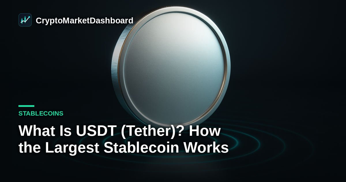 What Is USDT (Tether)? How the Largest Stablecoin Works