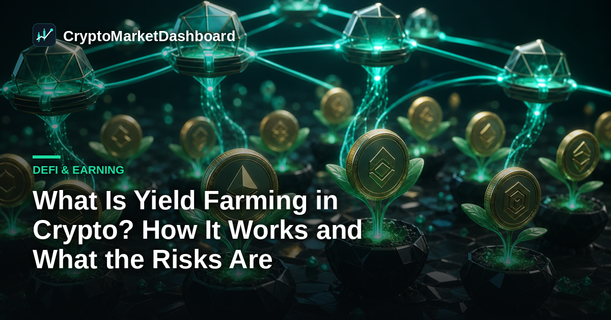What Is Yield Farming in Crypto? How It Works and What the Risks Are